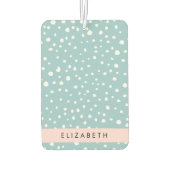 Blauwe Dalmatische Vlekken, Dalmatische Stippen, J Luchtverfrisser (Achterkant)