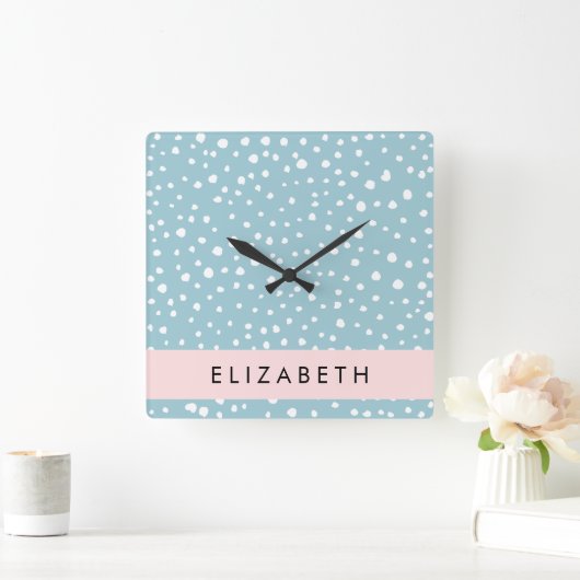 Blauwe Dalmatische Vlekken, Dalmatische Stippen, J Vierkante Klok (Huis)