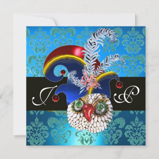 BLAUWE DAMAST, JUIWEL UIL, ELFENHOED, DIAMANTEN VE KAART (Voorkant)