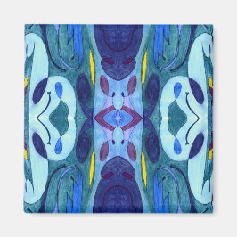 Blauwe dampen magneet