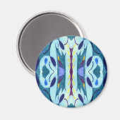 Blauwe dampen magneet (Voorkant / Achterkant)