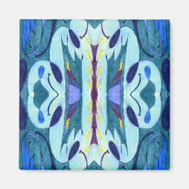 Blauwe dampen magneet