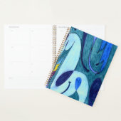 Blauwe dampen planner (Display)