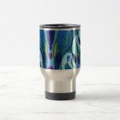 Blauwe dampen reisbeker (Center)