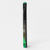 Blauwe Damselfly op een groen blad. Case-Mate iPhone Case (Achterkant/links)