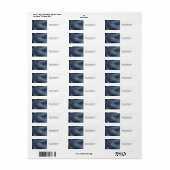 Blauwe Dans Etiket (Full Sheet)