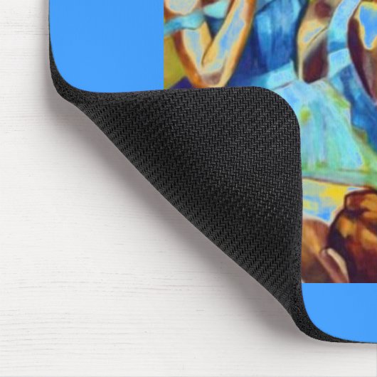 blauwe danseres muismat (Hoek)