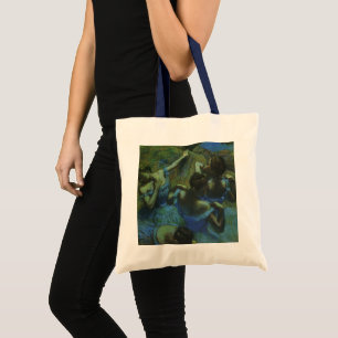 Blauwe Danseressen door Edgar Degas, Vintage Impre Tote Bag