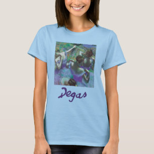 Blauwe Danseressen van Edgar Degas, Vintage Impres T-shirt