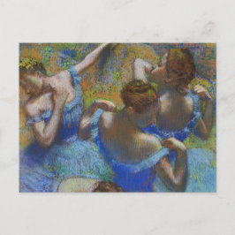 Blauwe dansers Edgar Degas Briefkaart