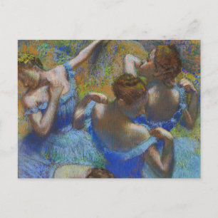 Blauwe dansers Edgar Degas Briefkaart