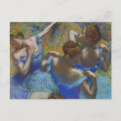 Blauwe dansers Edgar Degas Briefkaart (Voorkant)