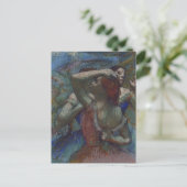 Blauwe dansers Edgar Degas Briefkaart (Staand voorkant)