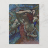 Blauwe dansers Edgar Degas Briefkaart (Voorkant)