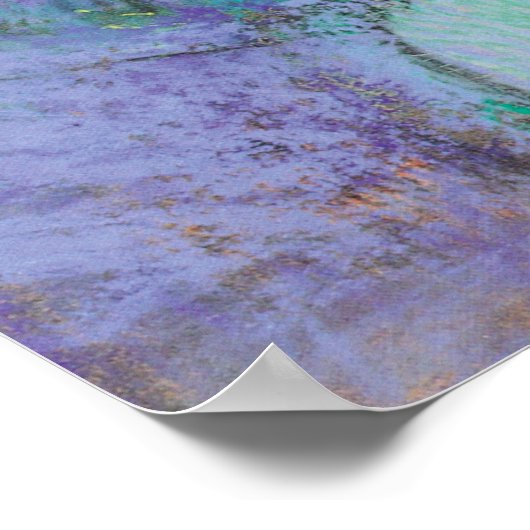 Blauwe dansers poster (Hoek)