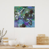 Blauwe dansers poster (Keuken)