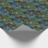 Blauwe dansers van Edgar Degas,  impressionisme Cadeaupapier (Hoek)