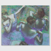 Blauwe dansers van Edgar Degas,  impressionisme Cadeaupapier (Vlak)