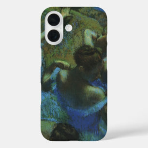 Blauwe dansers van Edgar Degas, impressionisme iPhone 16 Hoesje