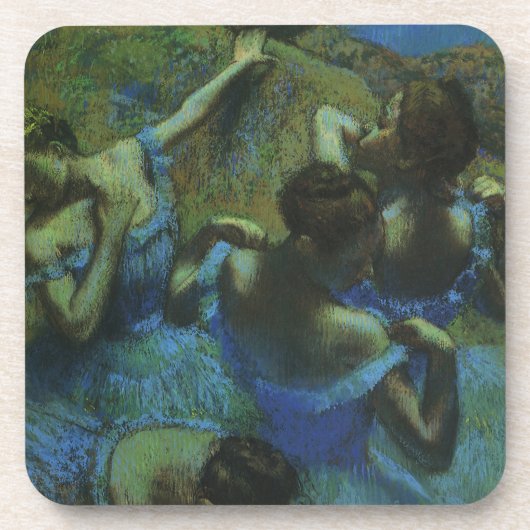 Blauwe dansers van Edgar Degas,  impressionisme Drankjes Onderzetter (Voorkant)