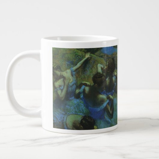 Blauwe dansers van Edgar Degas,  impressionisme Grote Koffiekop (Links)