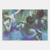 Blauwe dansers van Edgar Degas,  impressionisme Inpakpapier Vel (Voorkant 2)