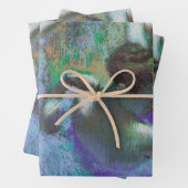 Blauwe dansers van Edgar Degas,  impressionisme Inpakpapier Vel (In situ)