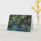 Blauwe dansers van Edgar Degas,  impressionisme Kaart (Gele Bloem)