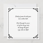 Blauwe dansers van Edgar Degas,  impressionisme Kaart (Achterkant)