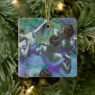 Blauwe dansers van Edgar Degas,  impressionisme Keramisch Ornament
