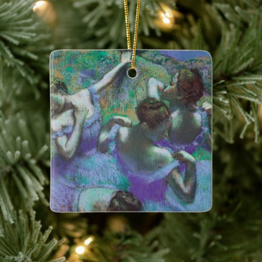 Blauwe dansers van Edgar Degas,  impressionisme Keramisch Ornament (Boom)