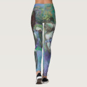 Blauwe dansers van Edgar Degas,  impressionisme Leggings (Achterkant)