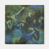 Blauwe dansers van Edgar Degas,  impressionisme Magneet (Voorkant)