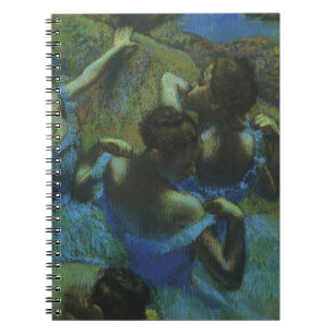 Blauwe dansers van Edgar Degas,  impressionisme Notitieboek