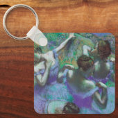 Blauwe dansers van Edgar Degas,  impressionisme Sleutelhanger (Voorkant)