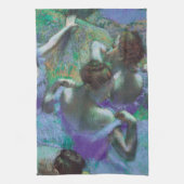 Blauwe dansers van Edgar Degas, impressionisme Theedoek (Verticaal)