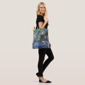 Blauwe dansers van Edgar Degas, impressionisme Tote Bag (Op model)