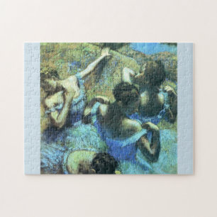 Blauwe dansers van Edgar Degas Legpuzzel