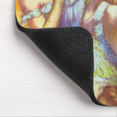 Blauwe dansers van Edgar Degas Mousepad Muismat (Hoek)