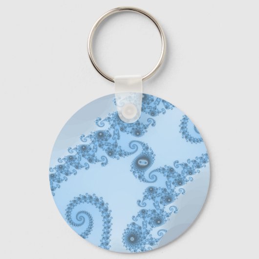 Blauwe danssleutelhanger sleutelhanger (Voorkant)