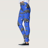 Blauwe Das Broekjes Leggings (Links)