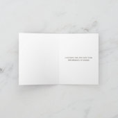 Blauwe | de Beige Godsdienstige Viering u dankt Bedankkaart (Binnen)