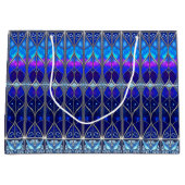 Blauwe decoratieve cadeautas (Voorkant)