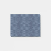 Blauwe, decoratieve, eenvoudige, moderne, trendy g post-it® notes (Voorkant)