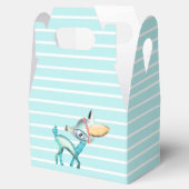 Blauwe deeg bedankdoosjes (Geopend)