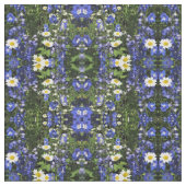Blauwe delfinium in de tuinen stof (Close Up)