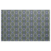 Blauwe delfinium in de tuinen stof (Fat Quarter)