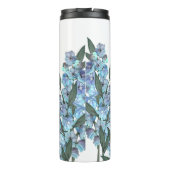 Blauwe Delphinium Thermosbeker (Achterkant)