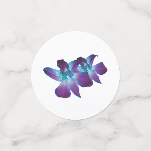 Blauwe Dendrobium Orchidee Gelukkig tot het Einde  Confetti (Kleine voorkant)