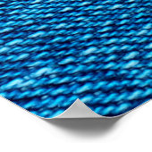 blauwe denim achtergrond gebruikt als achtergrond poster (Hoek)